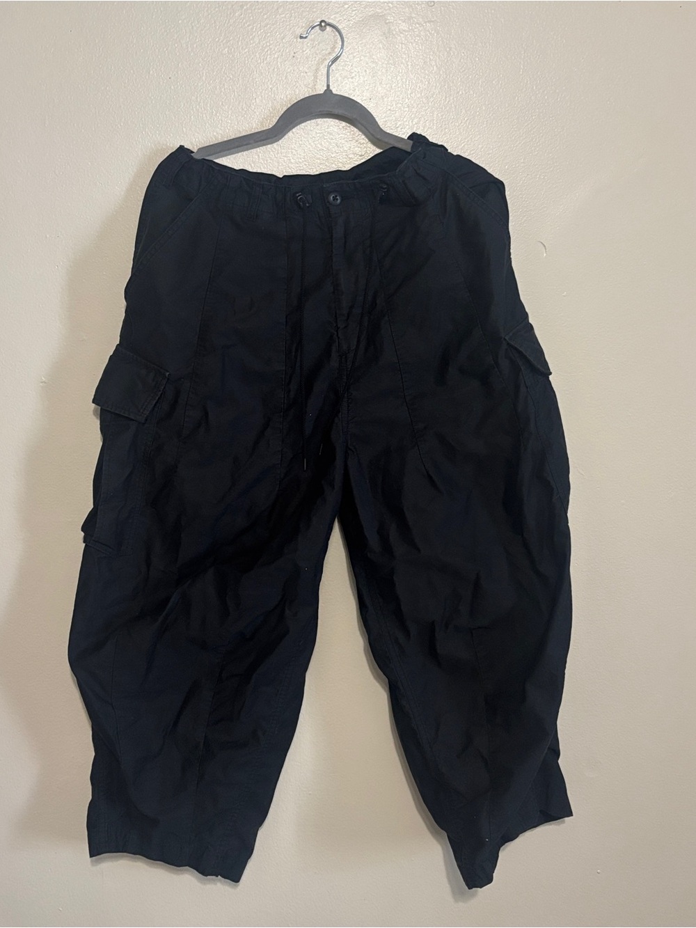 Needles Japan H.D. Pant BDU/Pants Knee-length Pants Cargo Pants Black Baggy